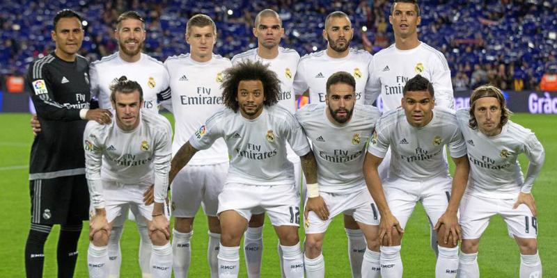 Danh sách đội hình mạnh nhất Real Madrid