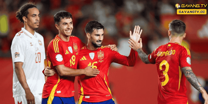 Phong độ ấn tượng của Đan Mạch và Tây Ban Nha trong Nations League 2024