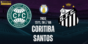 Trận đấu giữa Coritiba và Santos hứa hẹn đầy kịch tính và hấp dẫn