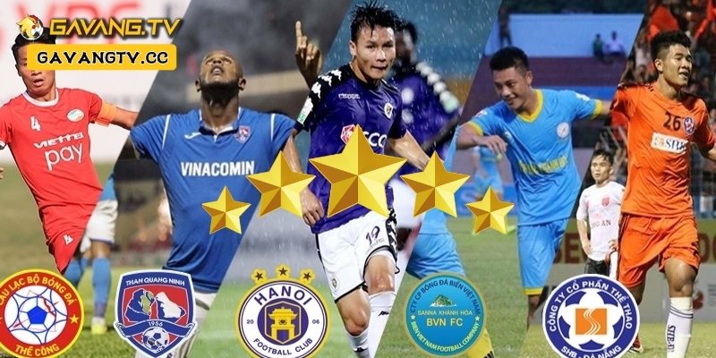 V League là là giải đấu bóng đá cấp cao nhất